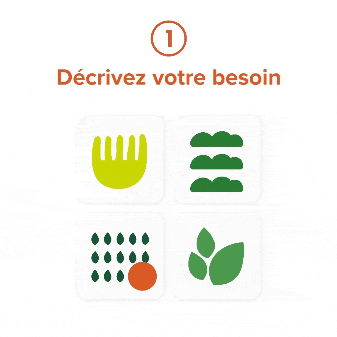 Trouver le bon jardinier n’aura jamais été aussi <span>simple</span>