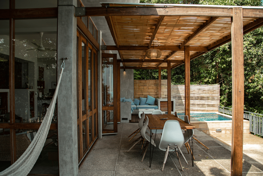 terrasse contemporaine